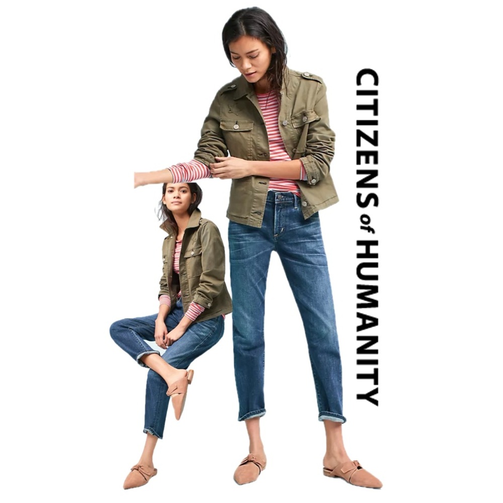 CITIZENS OF HUMANITY Elsa
Mid-Rise Slim Cropped Jeans Women’s Size 28